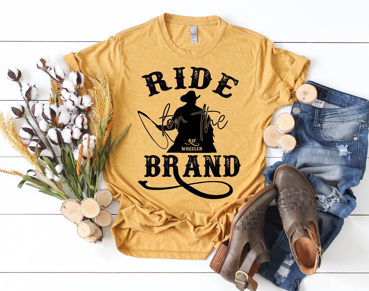 Ride for the Brand RIP Wheeler Shirt Etsy