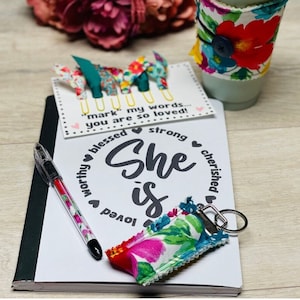 Printable PDF Composition Notebook Graphic.