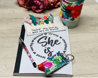 Printable PDF Composition Notebook Graphic.
