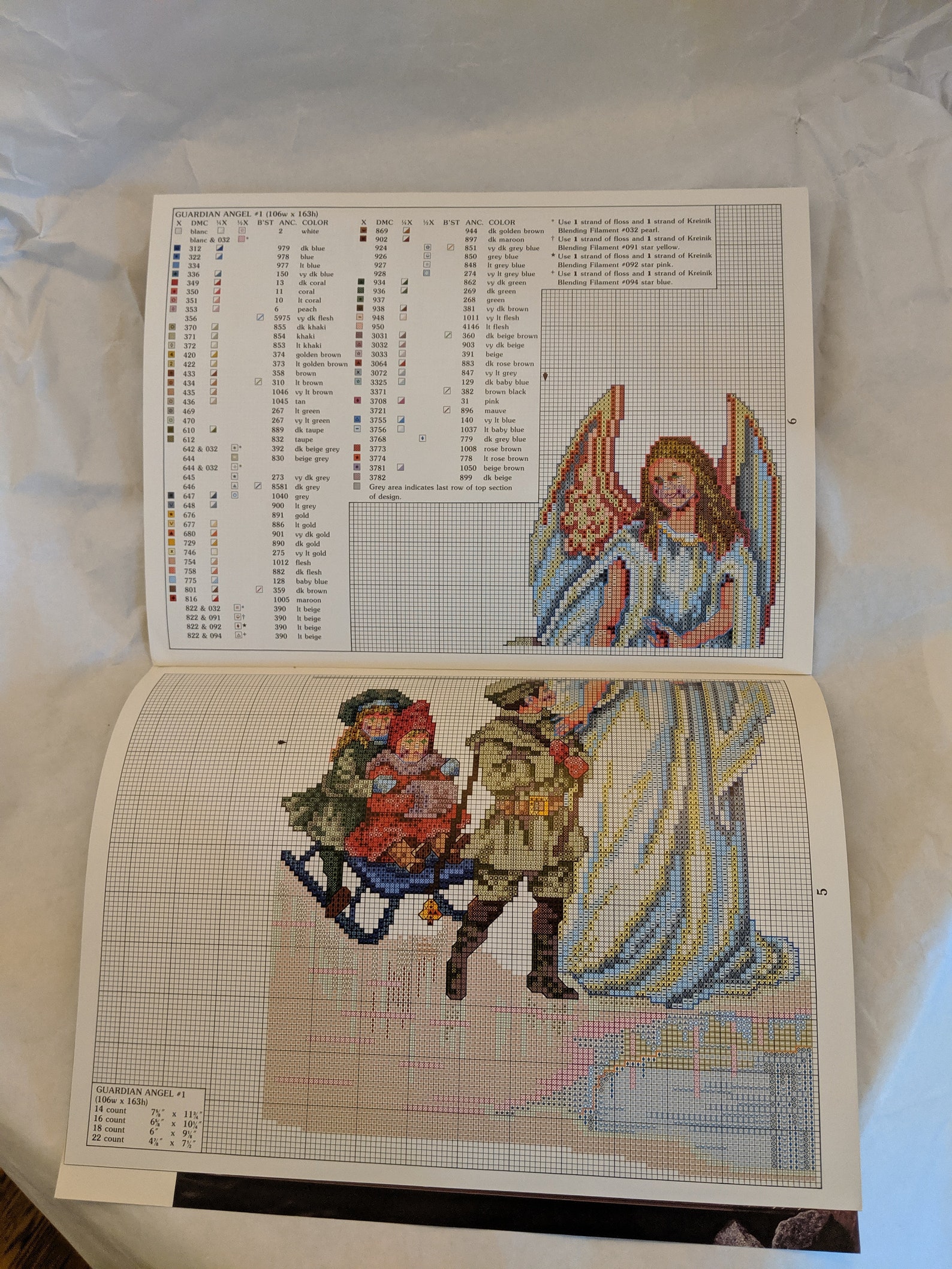 Vintage Cross Stitch Leaflet by Carol Emmer Etsy