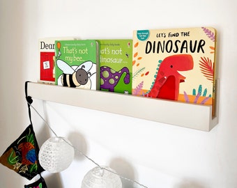 Children's book shelf, Bookshelf for kids, Wooden bookshelf, Children's Library, Nursery bookshelf, Wooden Shelf