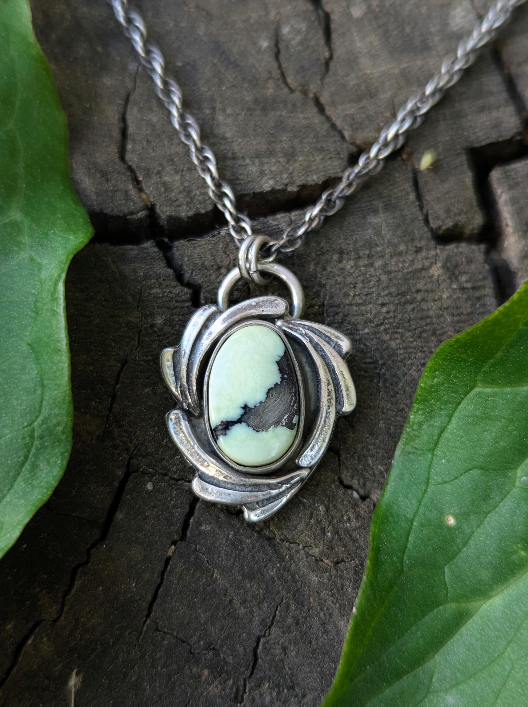Lander Blue Turquoise Pendant - Etsy Lander Blue Turquoise Pendant - Etsy