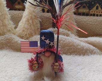 Mini Patriotic Gnome