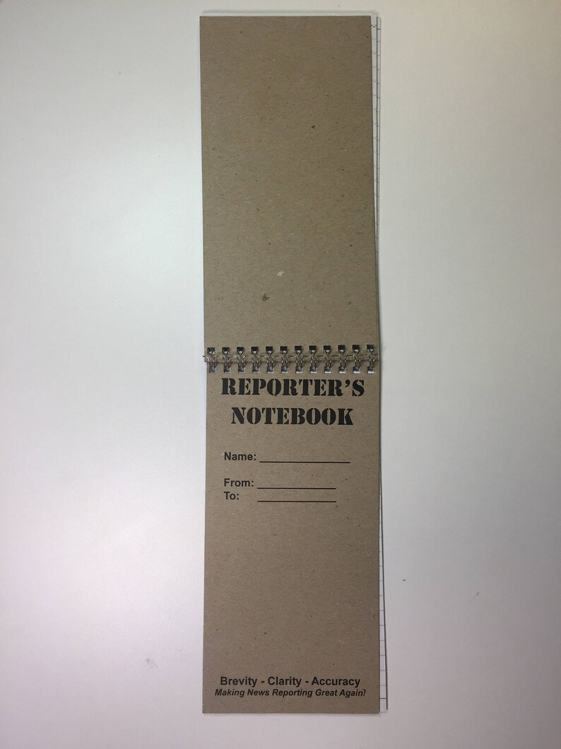 Customizable Reporters Notebook 10 Pack 4 X 8 Etsy