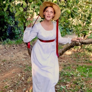 Long Sleeve Regency Gown