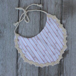Boho Baby Bib | Baby Girl | Baby Girl Bib | Baby Girl Shower Gift | Cake Smash Bib | 1st Birthday Bib | Church Bib | Baby Girl Gift | Bib
