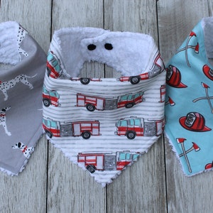 Fireman Baby Gift | Fireman Bib | Fireman Daddy | Dog Bib | Bandana Bib | Baby Boy Bib | Baby Boy | Firetruck Baby | Firetruck Baby Gift