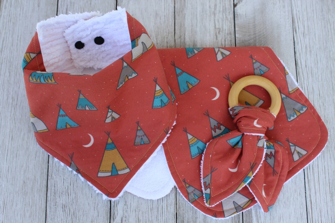 Teepee Baby Shower Gift Set Baby Boy Baby Boy Gift Boho Etsy