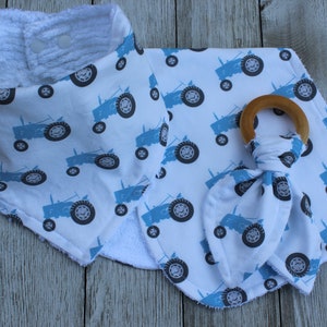 Tractor Baby Shower Gift | Baby Boy Shower Gift | Baby Boy Gift | Baby Boy | Newborn Farm Gift | Farm Baby Boy | Baby Bandana Bib | Baby Bib