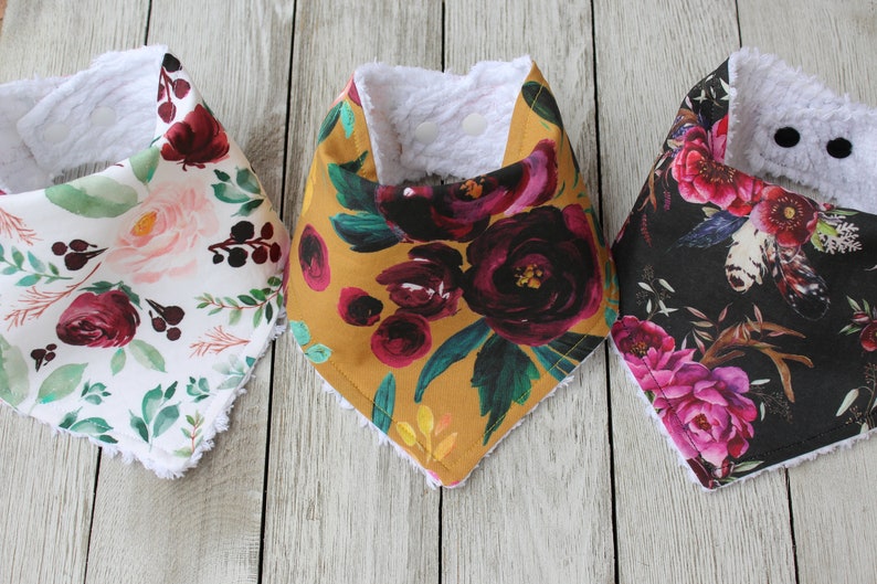 floral bibs