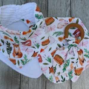 Baby Girl Woodland Baby Shower Gift | Newborn Baby Gift | Baby Girl Shower | Baby Girl | Fox Baby Gift | Woodland Baby Gift | Baby Shower