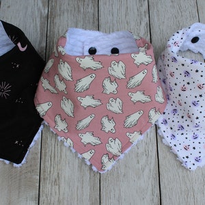 Baby Girl Halloween Bibs | Glow in the Dark Bib | Halloween Baby Bibs | Halloween Babe | Spooky Season | Baby Drool Bibs | Pumpkin Baby Bib