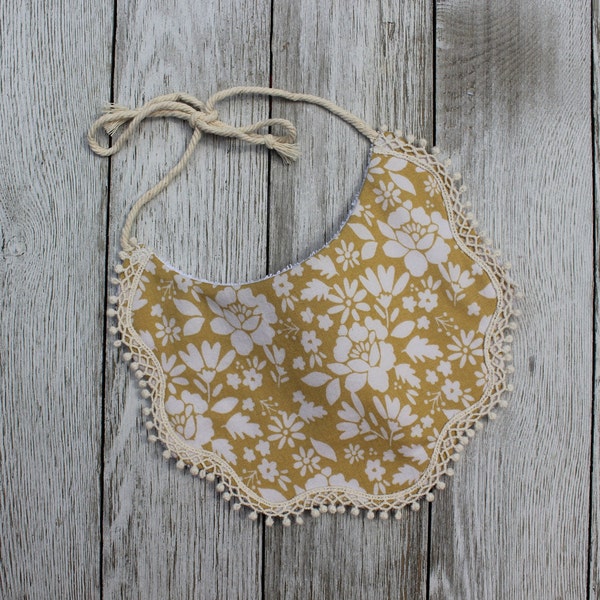 Boho Baby Bib Etsy