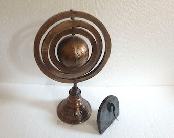 真鍮製のアストロラーベ：本物の天球儀航海装置 - Etsy 日本