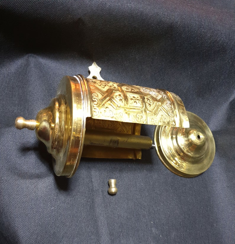 Moroccan Brass Toilet Paper Towel Roll Holder Bathroom Wall Etsy