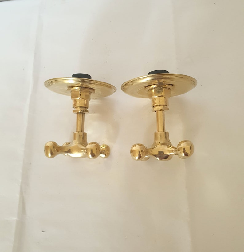 Brass Retro Hot and Cold Faucet Cross Handles Cross Brass Etsy