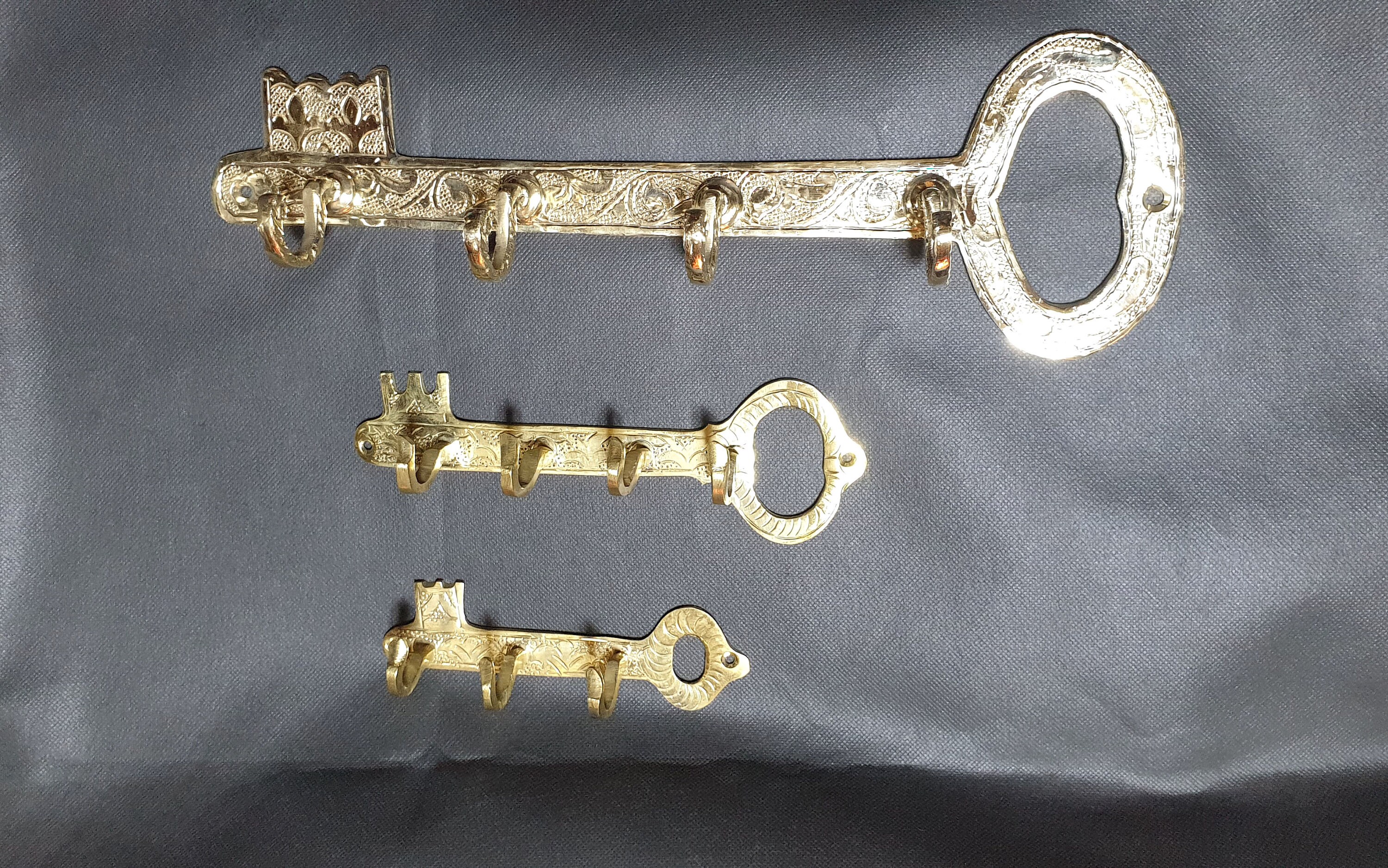 Moroccan Key Brass Hook Handmade Brass Wall Hook brass Etsy