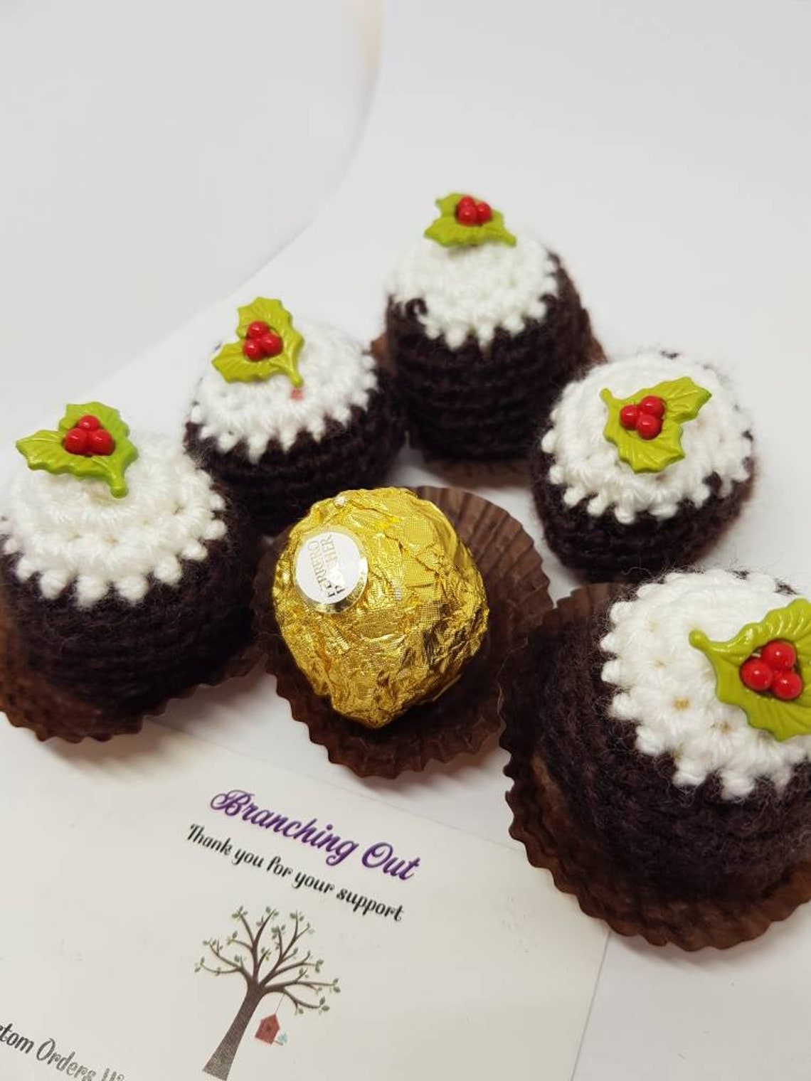 Chocolate Christmas Puddings | Etsy