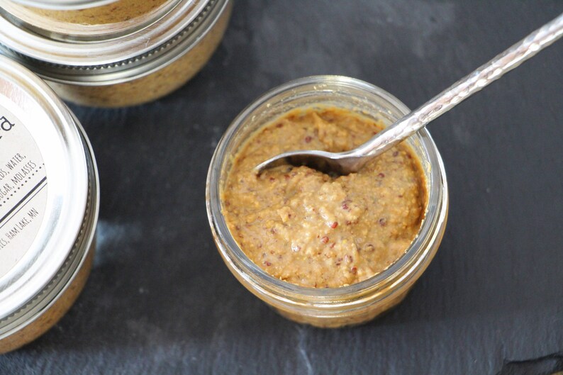 Bourbon Molasses Mustard Marinade Spread Dipping Sauce Etsy