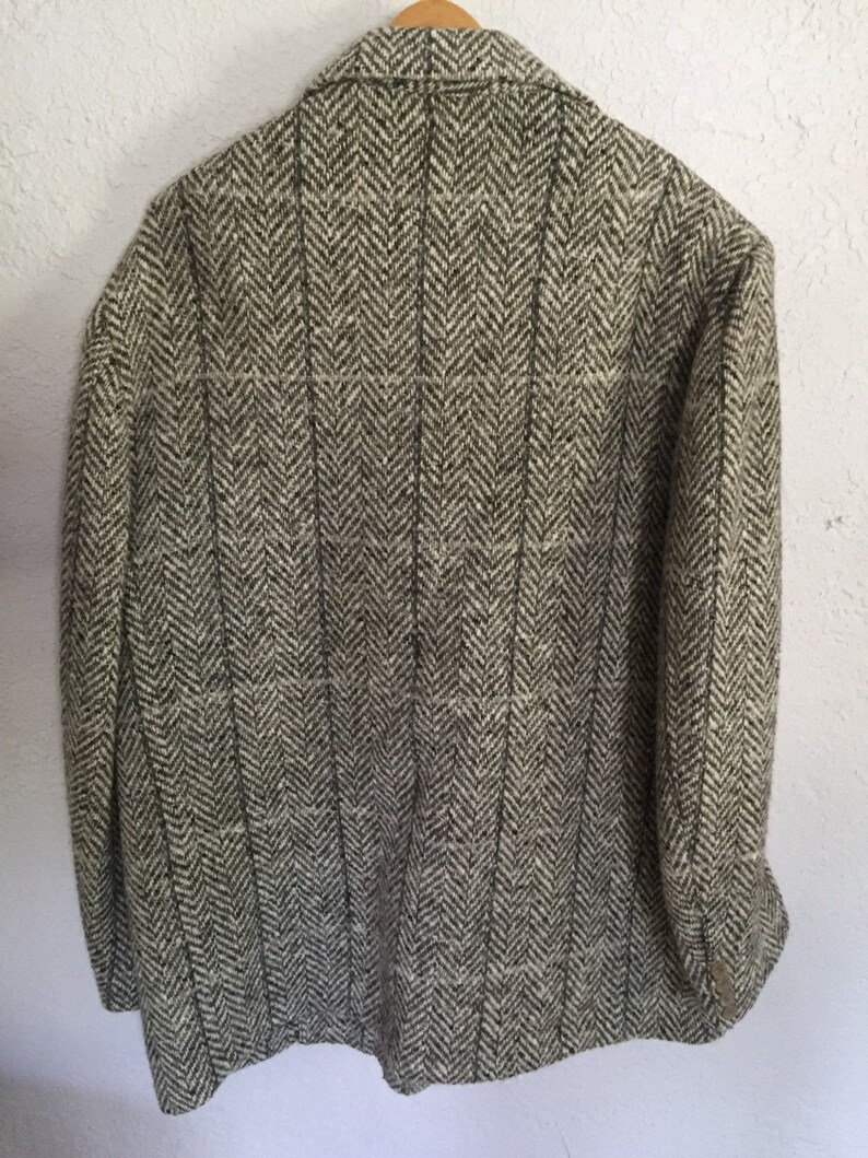 50/% OFF Mr Guy luxury tweed herringbone sport coat 1980/'s L