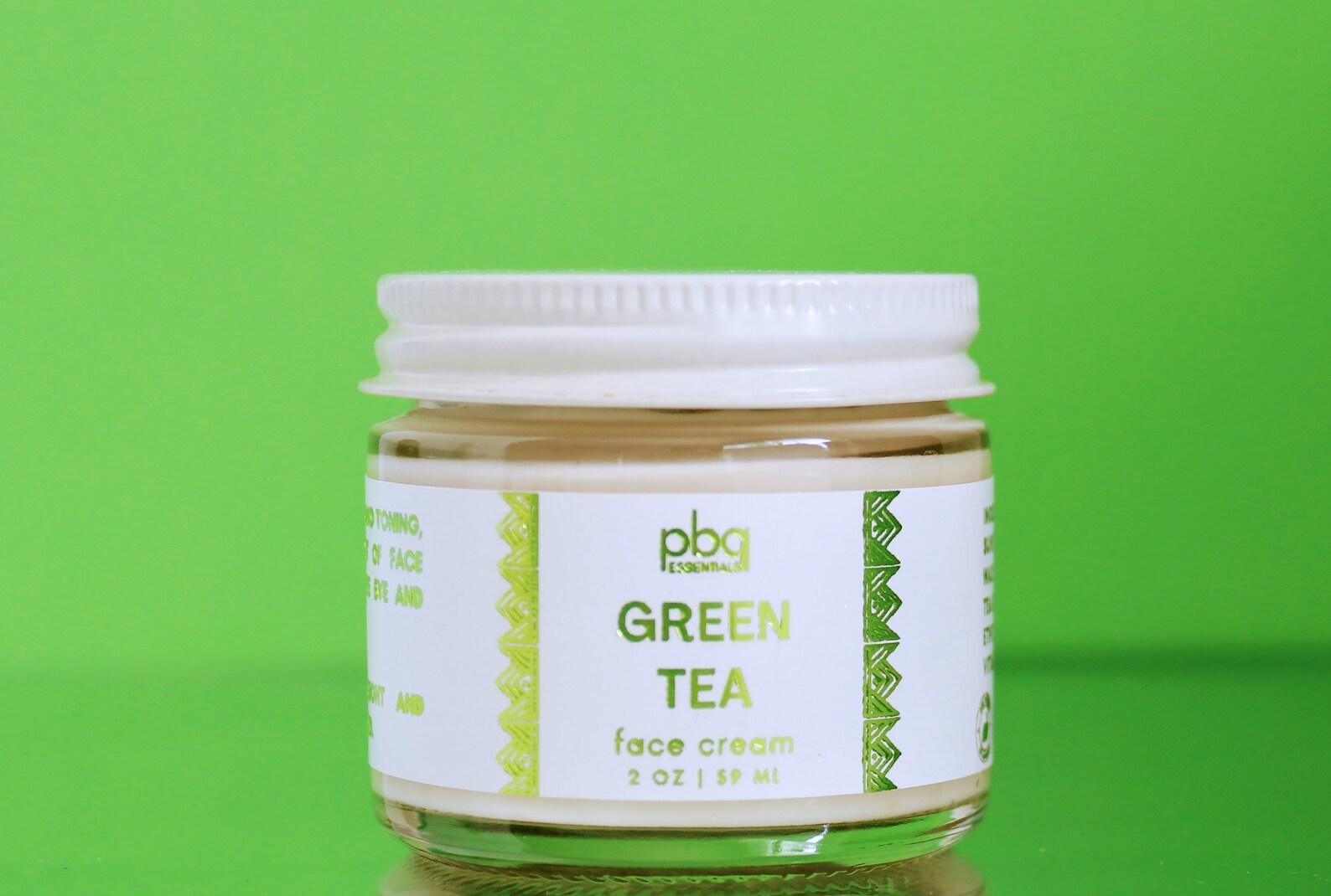 Green Tea Face Cream Green Tea Face Moisturizer Green Tea Etsy