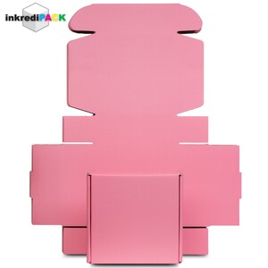 InkrediPack™ Boîte-cadeau, boîte d'expédition et boîtes postales en carton ondulé facile à plier - "12L X 8,5" L X 2 "H - Paquet de 10