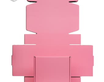 InkrediPack™ Easy Fold Corrugated Matte Finish Gift Box, Shipping Box and Mailer Boxes - "10L X 8"W X 2.75"H - 50 Pack