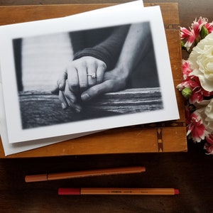 Engagement Card | &quot;love isn&#39;t blind&quot; | Engagement Congratulations | Newly Engaged Card | Congrats on Engagement | Catholic Greeting Cards