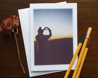 Valentine's Day Card | "larger than life" | Catholic Valentines | Religious Valentine Card | Husband Valentine | Valentine Day Card for Wife