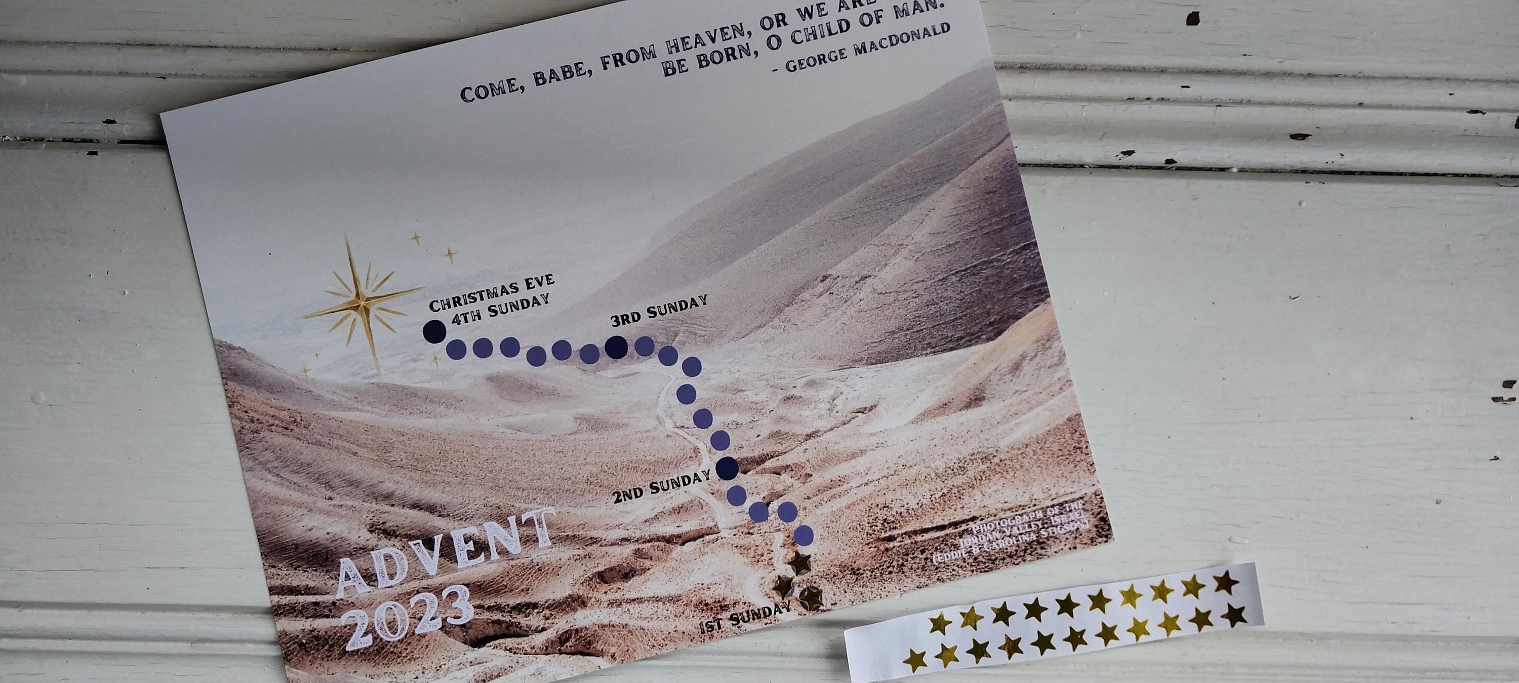 Advent Calendar Printable journey to Bethlehem Etsy