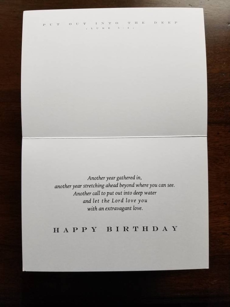Birthday Card Religious Birthday Card Birthday Card for Her Birthday ...