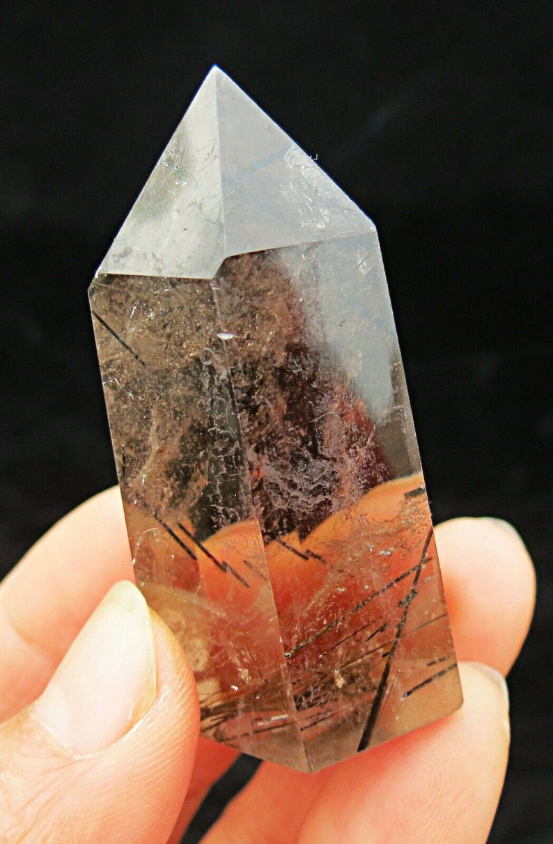 553 Smoky quartz crystal weighs shops 50 grams and is 50 mm tall and has great color and clarity. A proven healer for thousands of years.