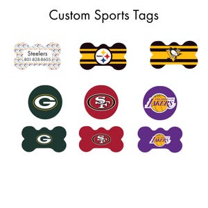 Sports Tags - NFL Steelers Collection, NBA, Baseball