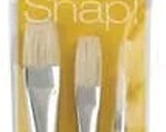 Princeton Snap! Natural Bristle Brush Set - Long Handle, Set of 3