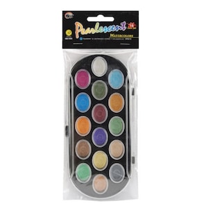 Niji Pearlescent Watercolor Set of 16 Pearlescent Colors