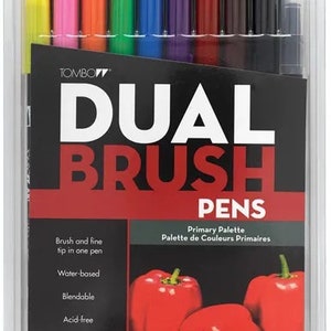 Tombow Dual Brush Pens: Set of 10