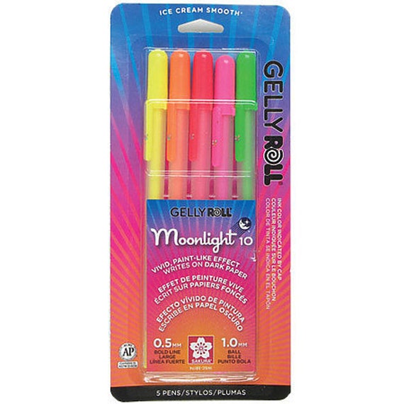 Sakura Gelly Roll Moonlight Fine Point Pens 16/Pkg-Assorted Colors