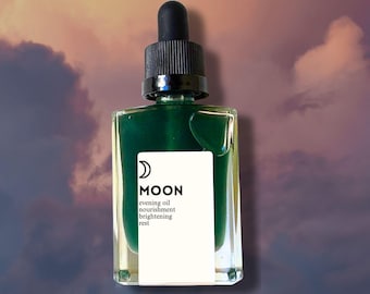 MOON - Evening Serum - Night Serum - Hydration - Restoration - Brightening - Balancing - Cleansing - Calming - Elemental Beauty
