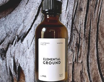 Elemental Ground Body Oil - Mugwort & Sage