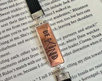 Be Kind | Elastic Bookmark
