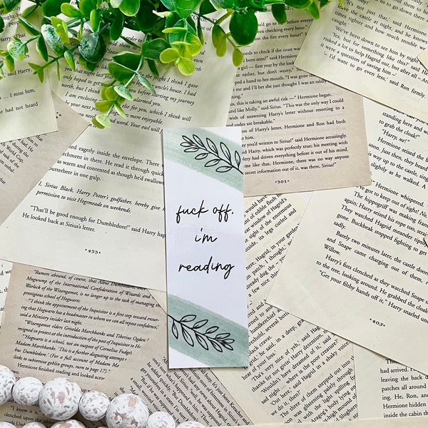 Fuck Off, I'm Reading | Bookmark