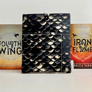 Fourth Wing | Iron Flame | Dragon Scale | Padded Book Sleeve