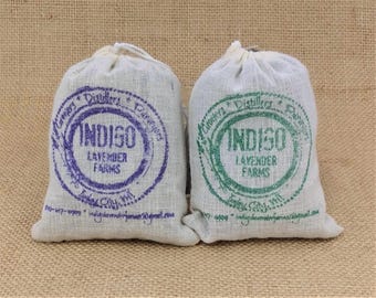 Sachets de lavande séchée - Sac en mousseline ou en tissu