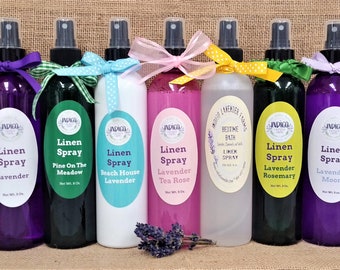 Linen Spray All Natural Lavender Farm Handmade Small Batch Rom Spray Aromatherapy