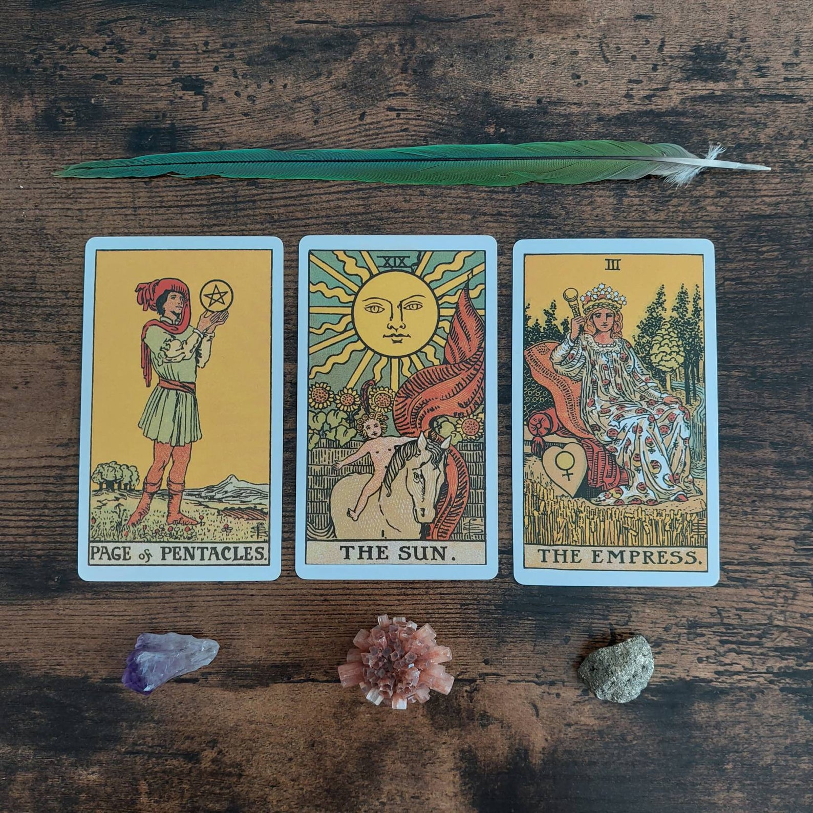 Detailed 3 card 1 question intuitive tarot reading same