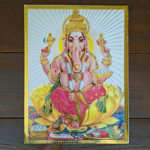 Hindu god Ganesh poster