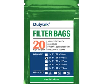 Zero Blowout Ablaze 25 Pack All Micron & Sizes Available 1.5 x 4 Premium Nylon Tea Home Brewing Aquariums Filter Press Screen Bags Zero Blowout Ablaze 25 Pack All Micron & Sizes Available 1.5 x 4 Premium Nylon Tea Home Brewing Aquariums Filter Press Screen Bags