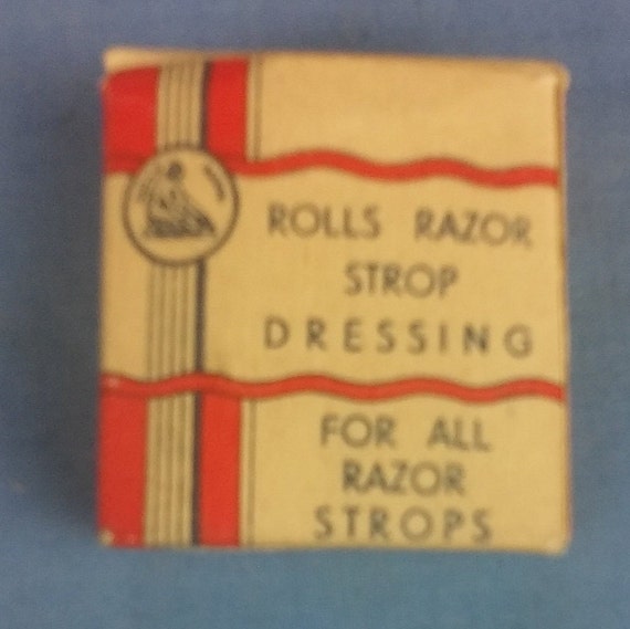 Vintage Rolls Razor Strop Dressing in Bakelite Container With Etsy