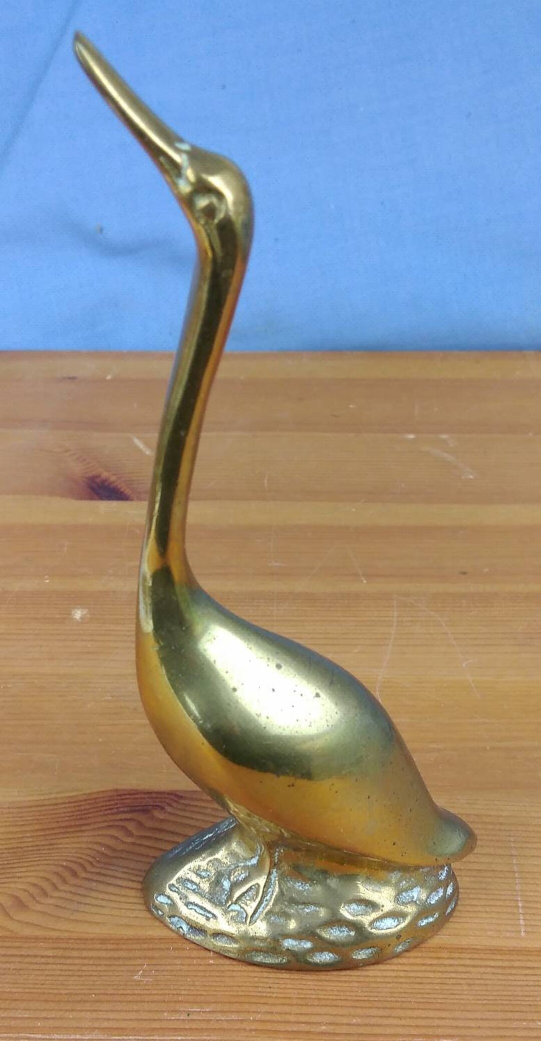 Vintage Brass Duck Figurine S32 Etsy