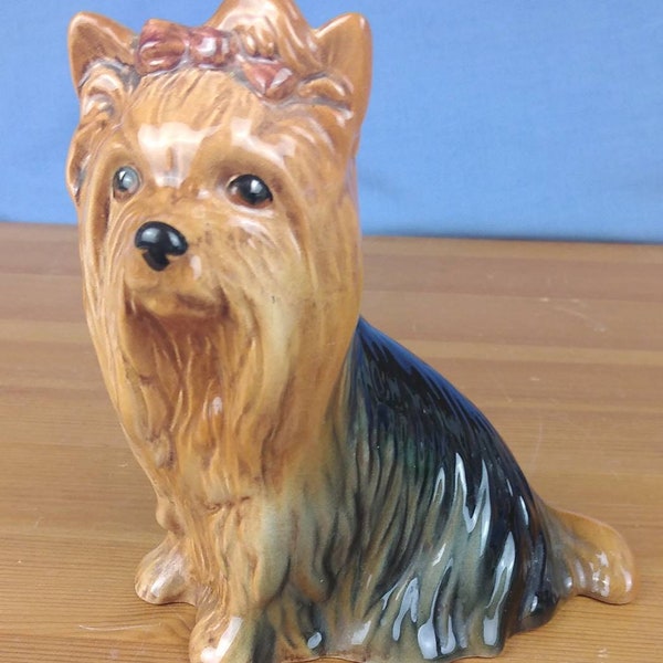 Vintage Sylvac No.5027 Yorkshire Terrier Dog Figurine (D1)